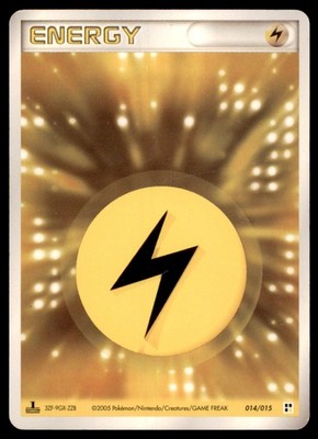 2005 Lightning Quick Construction Deck 1st ED. Lightning Energy Japanese #014