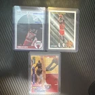 Michael Jordan Chicago Bulls 3-Card Lot 1990-91 NBA Hoops Fleer Upper Deck