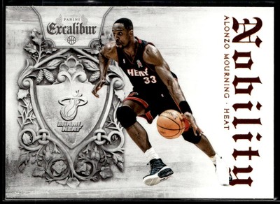 2014-15 Panini Excalibur Alonzo Mourning Nobility HSC