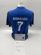 CF Andorinha Maglia Cristiano Ronaldo Firmata Autografo CFA Calcio COA L