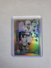 Tyreek Hill Gold Pigskin Refractor /50 Topps Chrome 2025 Near Mint No. 165