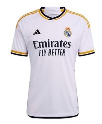 Bellingham Real Madrid Jersey 23/24 Home Soccer Shirt HR3796 Adidas Mens Size M