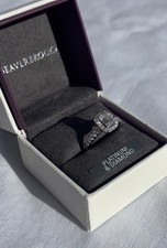 Beaverbrooks Platinum Diamond Halo Engagement Ring 0.67ct Ring Size J