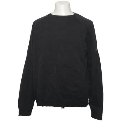 Ben Sherman, Strickpullover, Größe: L, Schwarz, Einfarbig, Feinstrick #UcR