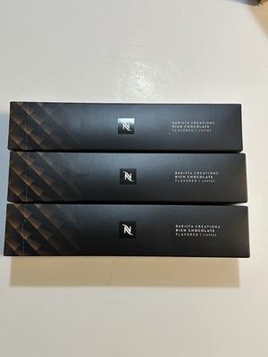 nespresso barista creations, Rich Chocolate, 30 Count, Exp. 02/2026