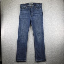 Kimes Ranch Sarah Straight Jeans Womens 10/32 Blue Medium Wash Mid Rise Stretch