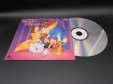 Beauty and the Beast LaserDisc 1992 Walt Disney Animated Musical Classic Movie