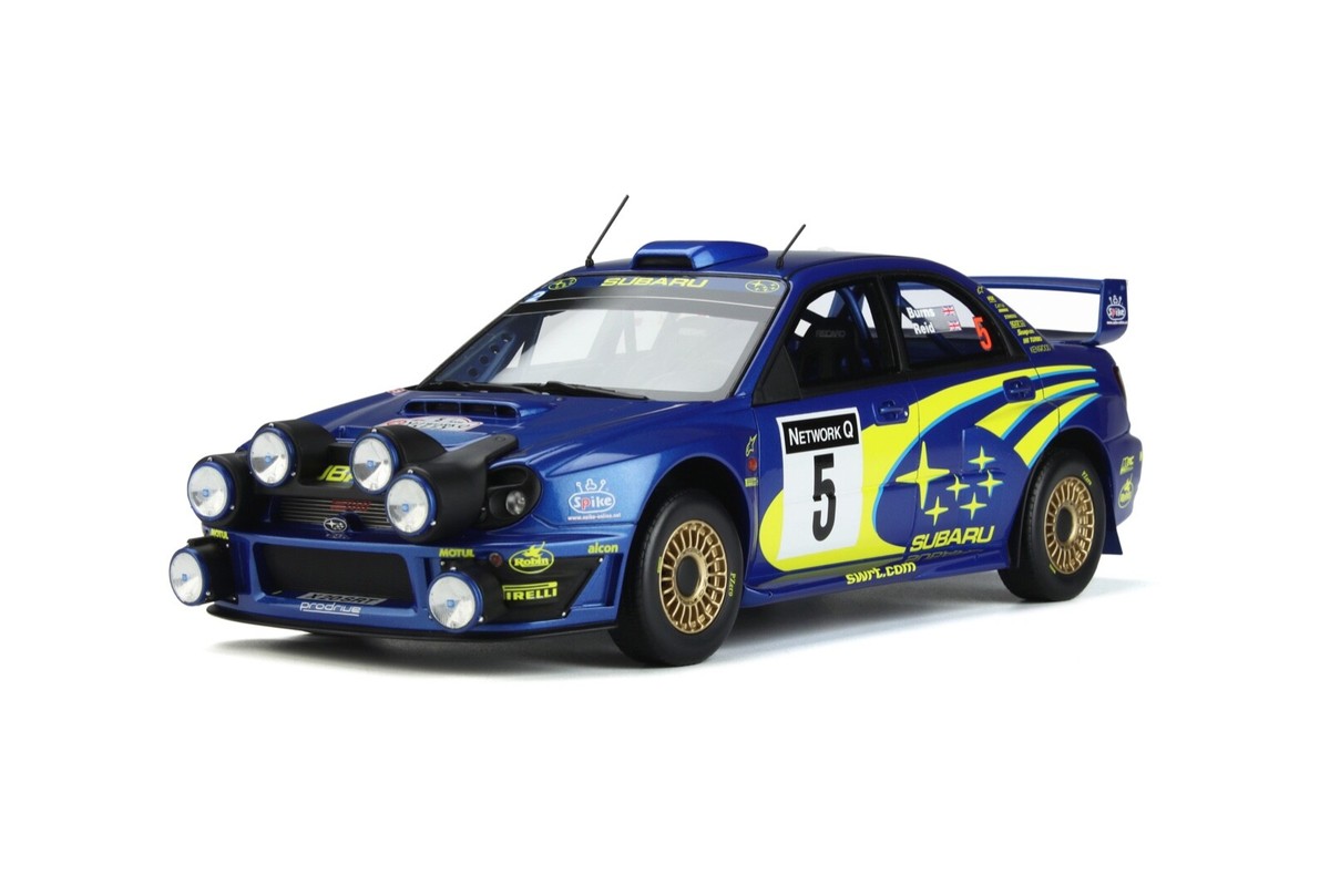 1/18 SUBARU IMPREZA WRC STI インプレッサ Ottomobile 1/18 Subaru Impreza S14 WRC`08 ADAC Rally