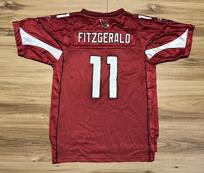 Vintage Reebok Arizona Cardinals Larry Fitzgerald Jersey Youth XL