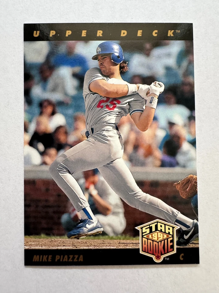 Lote de conjuntos de equipos de cubierta superior de los Dodgers de Los Ángeles 1989-93 (5 juegos con Martinez RC) Foto 4 de 4