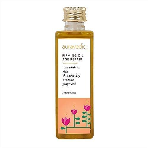 Auravedic straffendes Anti-Aging-Öl mit Avocadoöl/Traubenkernöl für Gesicht - 100ml - Bild 3 von 7