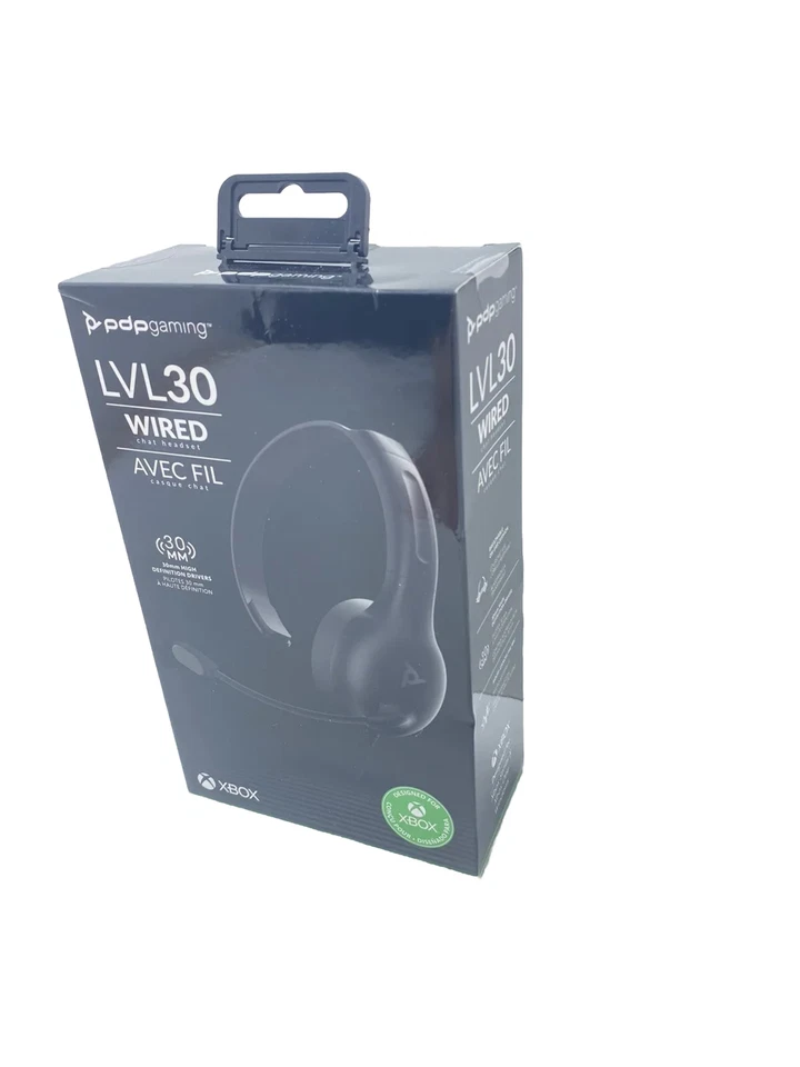 PDP Gaming LVL30 Xbox One On-Ear Wired Chat Headset Black NEW  XBOX - Image 4 of 4