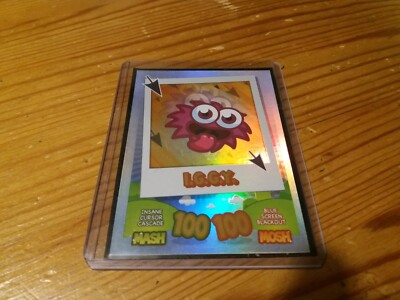 moshi monsters cards rare Rare Moshi Monsters Mash Up! I.G.G.Y. (IGGY) Rainbow Foil Card