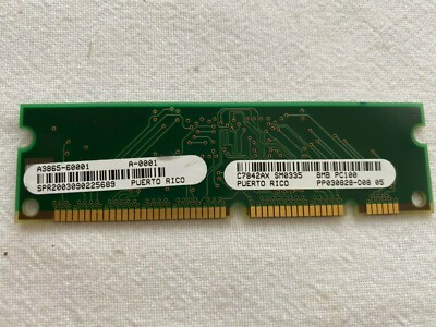 A3865-60001, C7842AX HP 8MB 100 Pin PC100 SDRAM Speichermodul