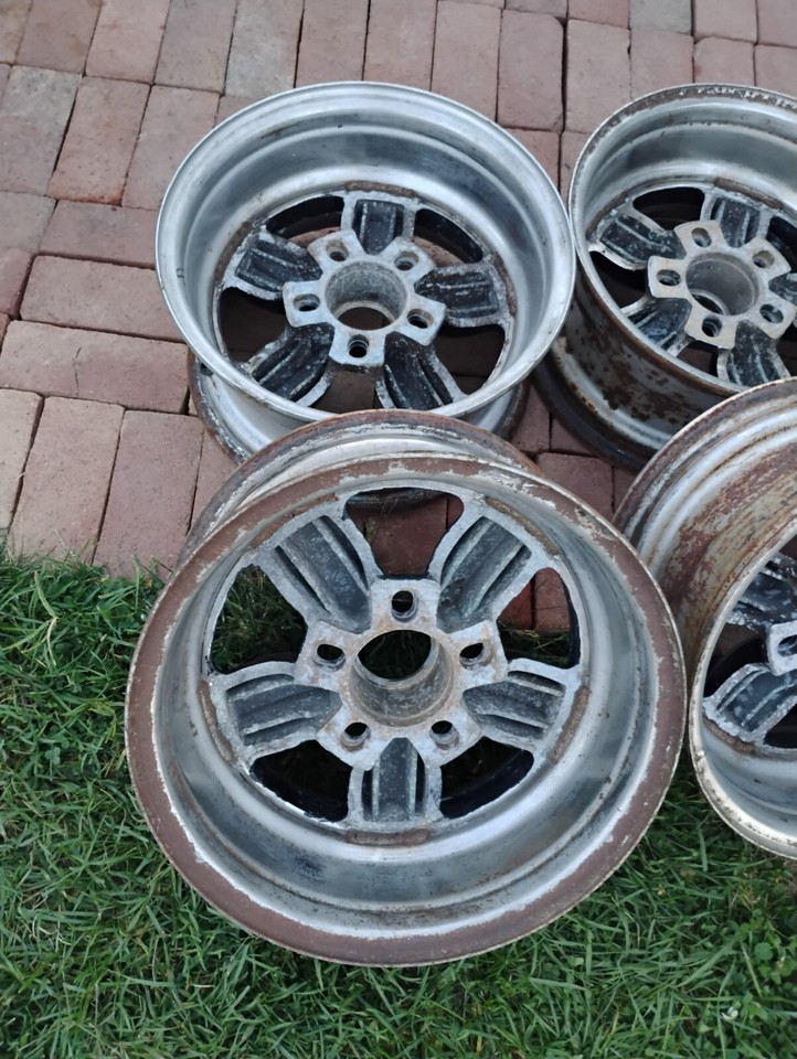 4 American Racing Daisy Coke Bottle 15x7 5 Spoke Wheels 5x4 3/4