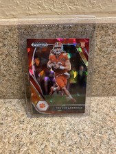 2021 Prizm DP Crusade Red Cracked Ice Trevor Lawrence #161 Jaguars