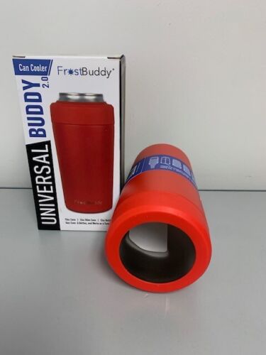 Frost Buddy Red Universal Can Colster® - Authentic - Brand New - Picture 2 of 3