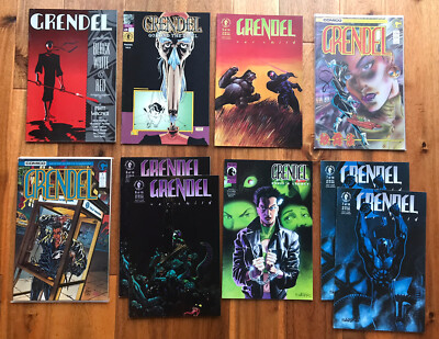 DARK HORSE COMICS - GRENDEL - Lot of 10 - 0, 5, 6, 7, 8 Plus Comico 1, 5