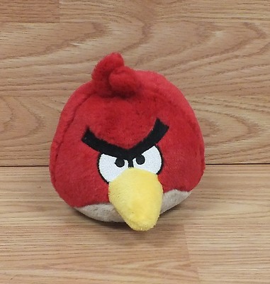 Genuine Angry Birds - Red Cardinal Plush Toy / Stuffed Animal Only **READ** 