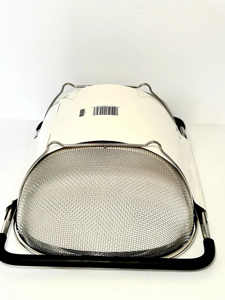 Premium Quality Over The Sink Stainless Steel Colander - Image 4 of 4