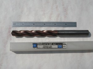 17//32 Solid Carbide 3xD Coolant Fed Drill-TiAlN