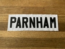 PARNHAM Game Used Worn Ottawa Senators White Jersey Nameplate