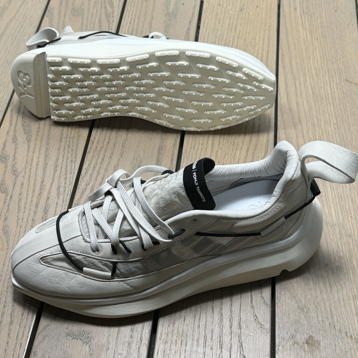 Adidas Y-3 Shiku Run White Orbit Gray 2022 | eBay