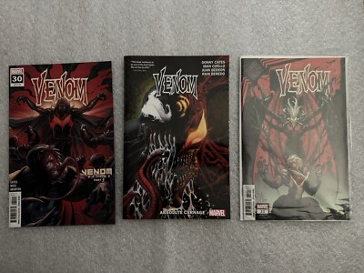 Venom by Donny Cates Vol. 3: Absolute Carnage Paperback Plus 2 Comics