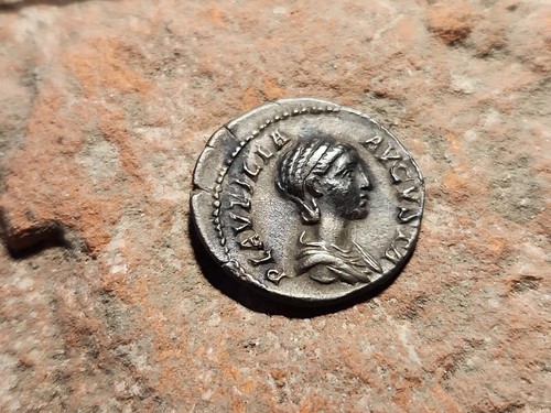 Römische Silbermünze 2,51g Denar von Plautilla 180/211 n. Chr. sehr schön wie Fotos LA59 - Bild 1 von 3