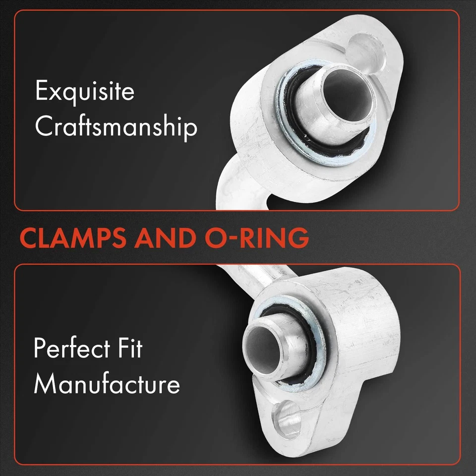 Conjunto de manguera de línea de descarga de refrigerante de aire acondicionado para Jeep Compass Patriot 2012-2017 Foto 2 de 4