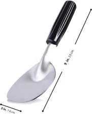 Heavy Duty Ice Cream Spade Scoop with Non-Slip Handle - Stainless Steel Ice Crea