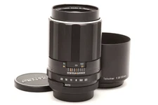 Pentax 135mm f3.5 Super Takumar M42 Screw Mount Lens with Hood #47777