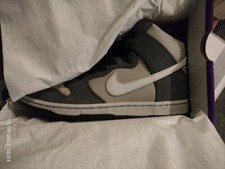 Nike Dunk High Pro SB Flint Grey Superdome UK 8 nuove con scatola