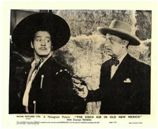 The Cisco Kid in Old New mexico 1945 original lobby card Duncan Renaldo gun