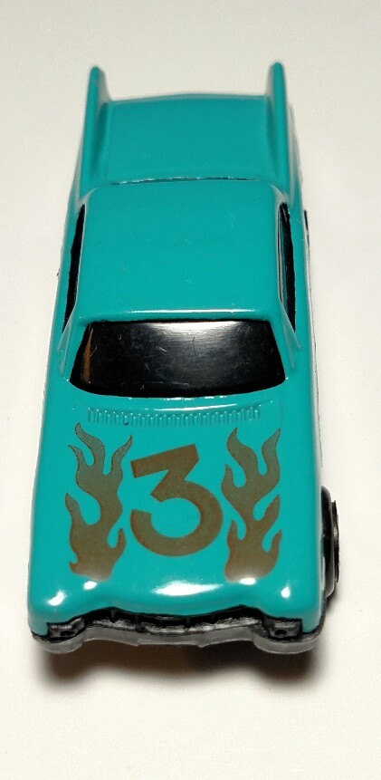 Vintage Unbranded Turquoise 59 Cadillac #3 Racecar #9230