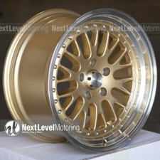 4 Circuit Cp21 17x9 5x114.3 20 Gold Wheels Fits Honda Civic Rsx Stepped Lip 4 Circuit Cp21 17x9 5x114.3 20 Gold Wheels Fits Honda Civic Rsx Stepped Lip