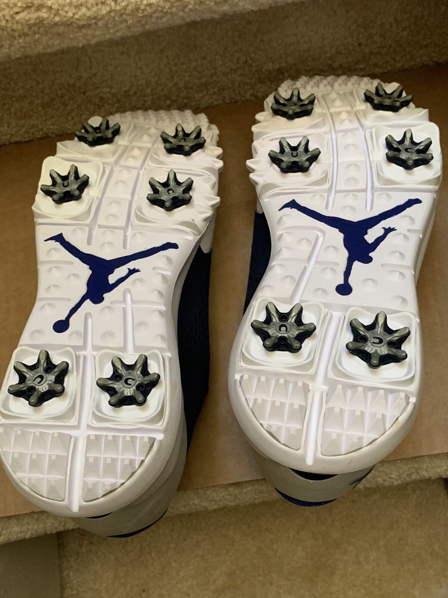 Nike Jordan Trainer ST Golf Shoes AH7747-101 Men's Sz 9 Deep Royal