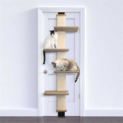 Cat Tree Door Climber Designed to Hang on Any Door In Your Home Space Saving eBay