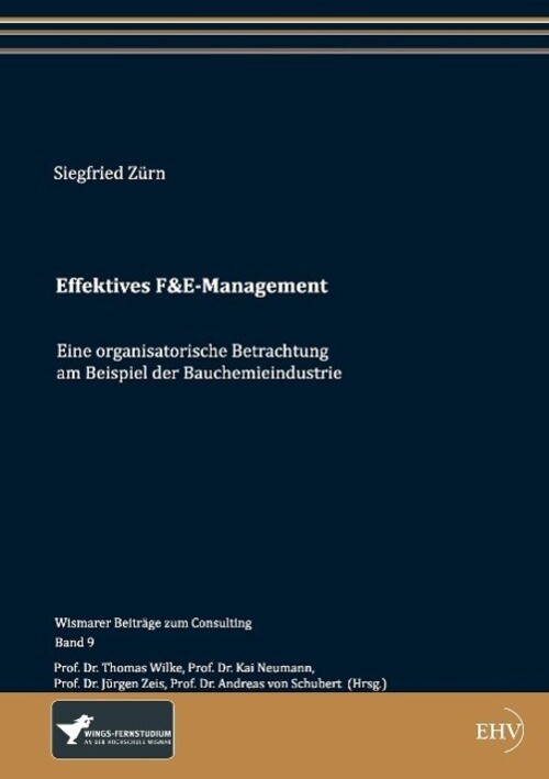 Thumbnail - Siegfried Zürn | Effektives F&e-management | Taschenbuch | Deutsch