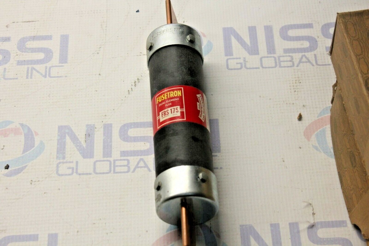 FUSETRON 175AMP DUAL ELEMENT TIME DELAY FUSE FRS 175