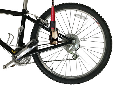 BIKE FLY ROD HOLDER - Carries 5, 6 & 7 weight fly rods on a bike - FREE SHIPPING