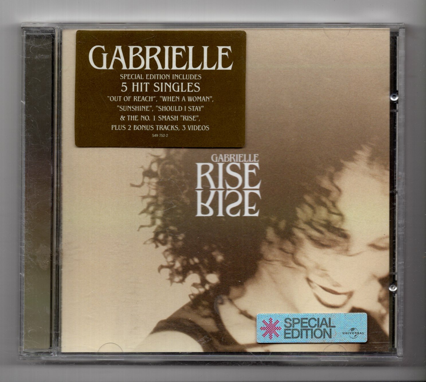 (KI851) Gabrielle, Rise - 2001 CD