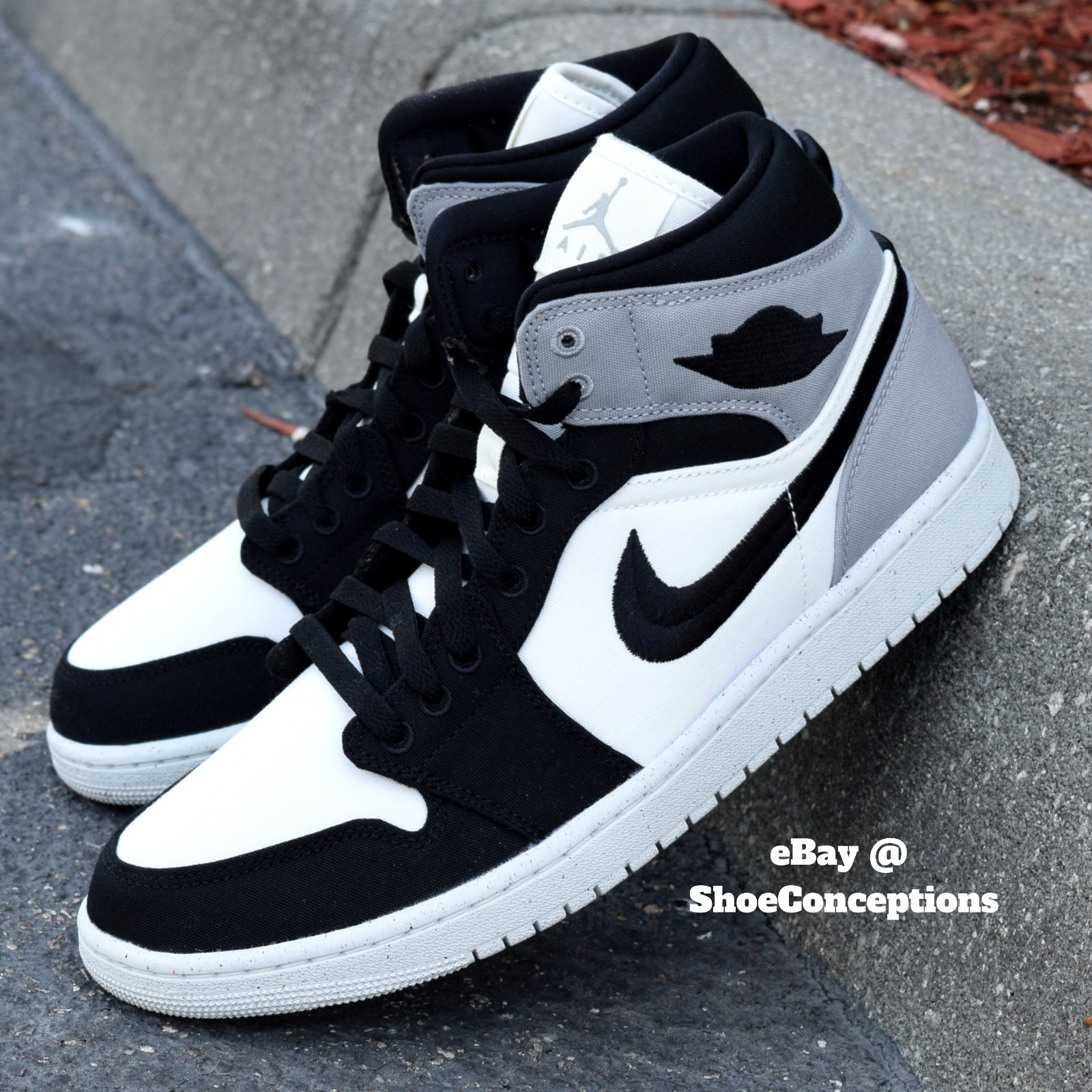 Nike Jordan 1 SE Shoes "Steel Gray" White Black Multi Sizes – College: Florida