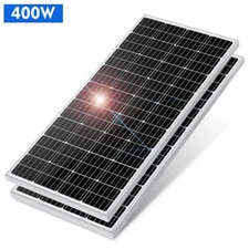 800W 600W 400W Watt Monocrystalline Solar Panel PV 12V Home RV Camping Off Grid