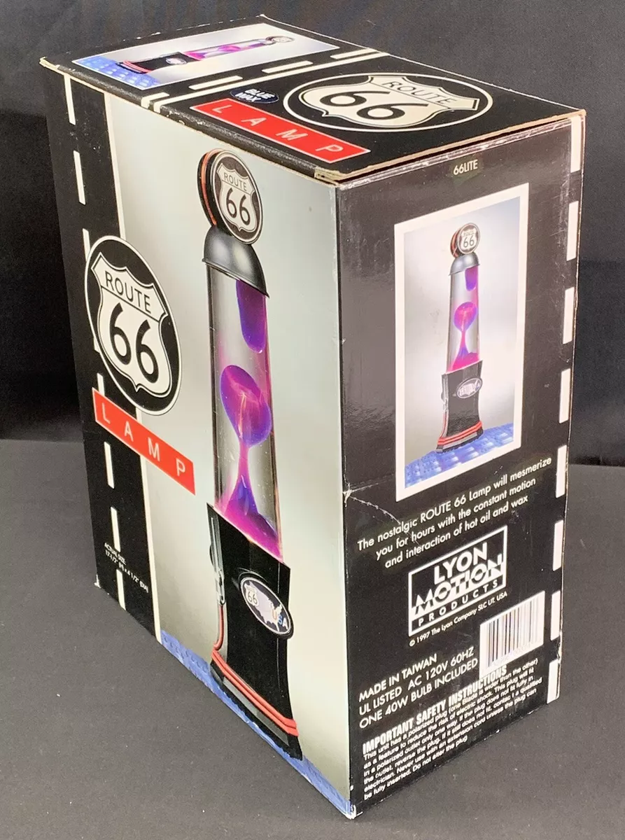 RARE NEW Vintage Lava Lamp Route 66 Gas Pump 18