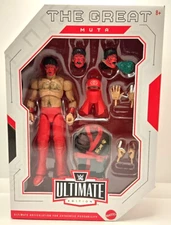 WWE Ultimate Edition Series 25 The Great Muta Action Figure Red Tights Variant