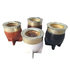 Handmade Gourd Mate IMPERIAL + Gift Straw - Mate Gourd Argentino