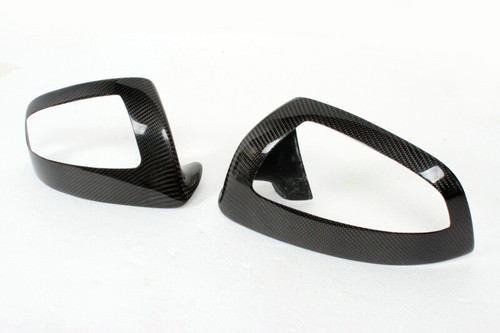 Carbon Fiber Side Mirror Cover Caps For Benz W204 C300 C350 C63 2006-2008 - Picture 7 of 12