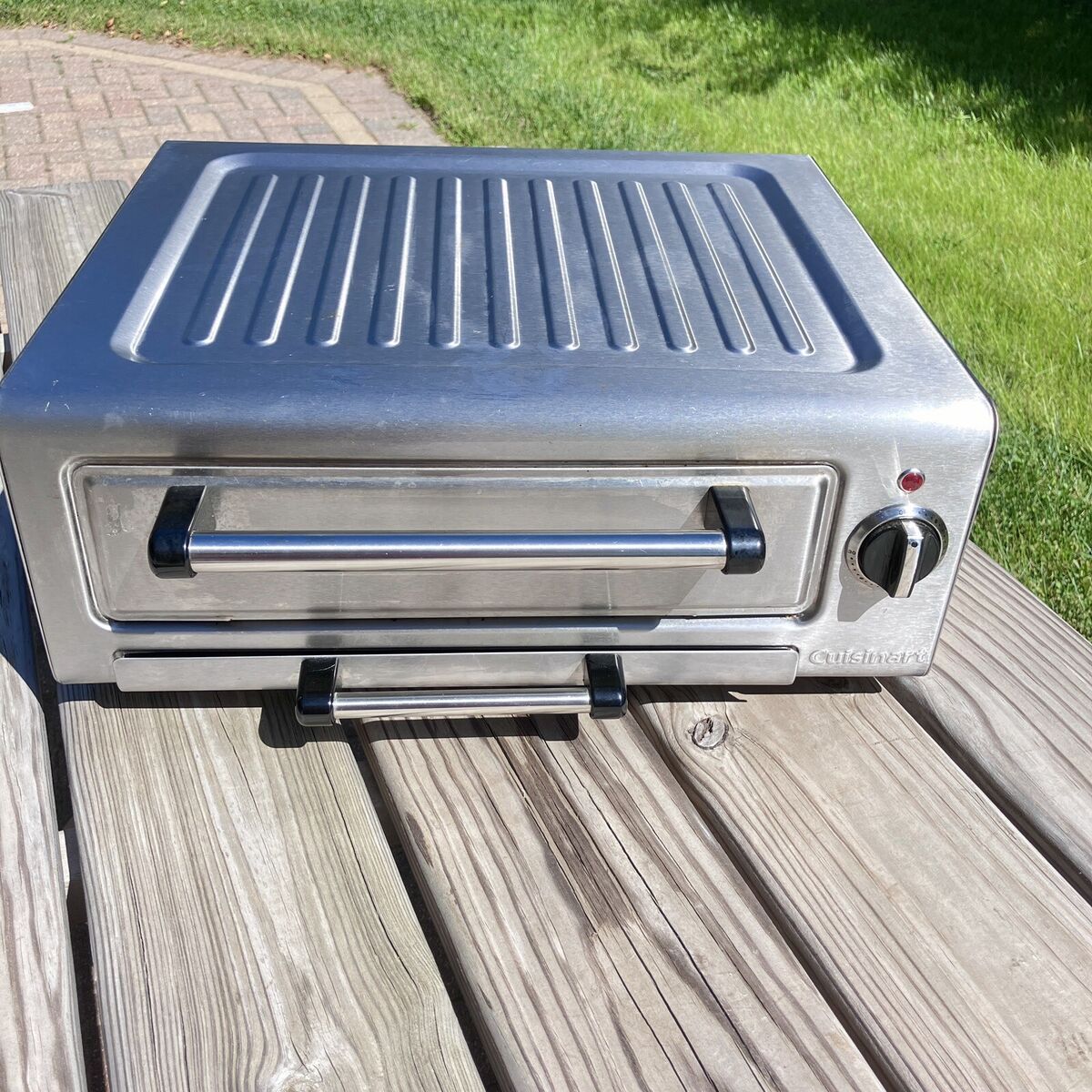 Cuisinart Stainless Steel Electric 12-Inch Pizza Oven Indoor Cuisinart Stainless Steel Electric 12-Inch Pizza Oven Indoor