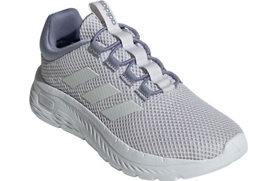 ADIDAS CLOUDFOAM COMFORT LOW SNEAKERS WOMEN SHOES DASH GREY/WHITE SIZE 9.5 NEW
